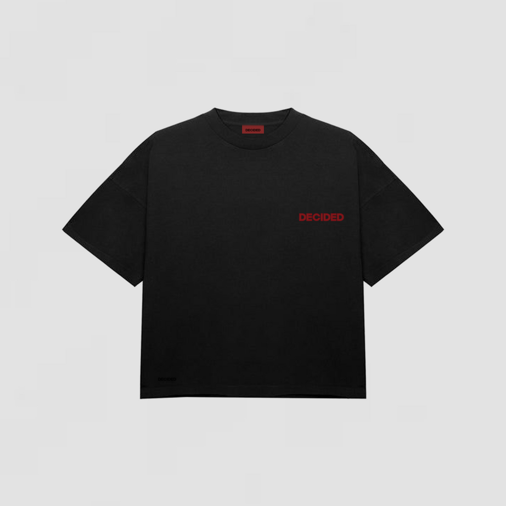 DNT PLAY W ME WASHED BLACK  TEE